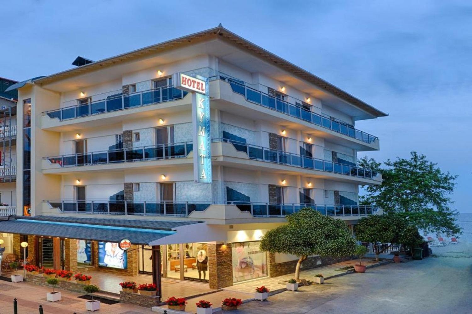 Hotel Kymata Paralía Exteriér fotografie